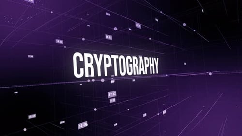 Futuristic Digital Globe Data Network Title Animation