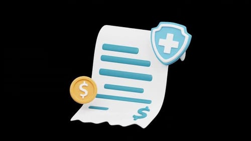 3D Medical Bill Animation