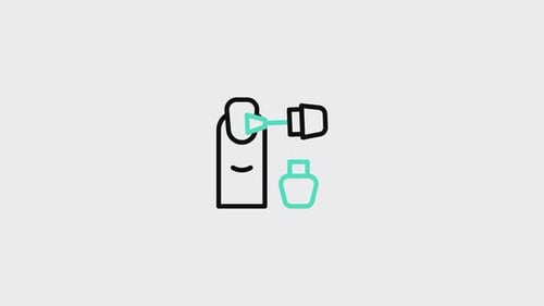 Nail Polish Animated Icon
