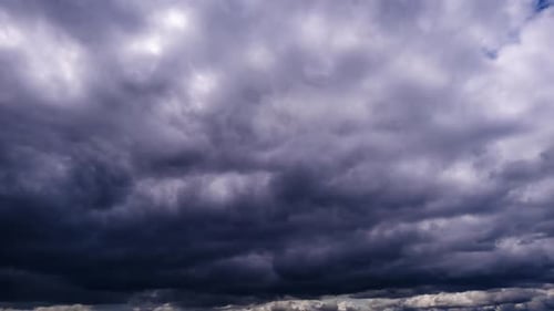 Dramatic Storm Clouds Billowing Across the Sky