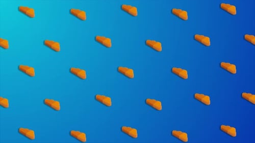 Boucle d'arrière-plan d'animation d'Icones de réseaux sociaux Soundcloud