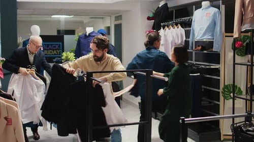 Black Friday Sales Madness in Store