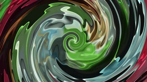 Abstrakter animierter Hintergrund mit Twirl Motion