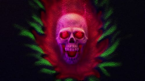 Skull Halloween Opening Particle01 Full Hd