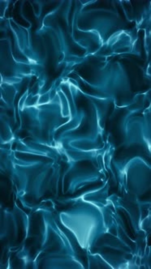 Deep Blue Ocean Water Abstract Background Loop