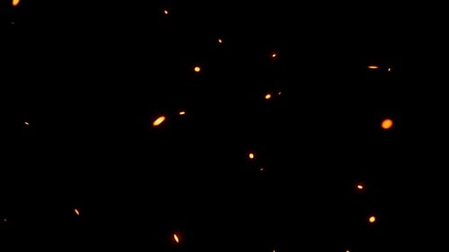 Particles and Optical Flares Red