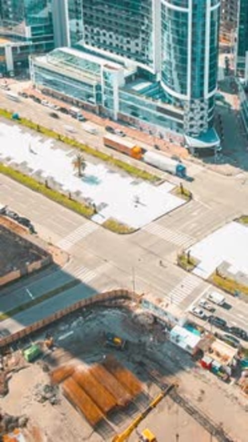 Timelapse Timelapse Workers Are Engaged