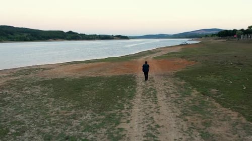 Alone Man Walking