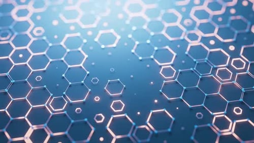 Hexagonaler Strukturhintergrund