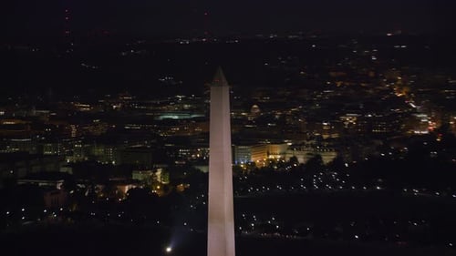 Washington Zoom out Aerial America