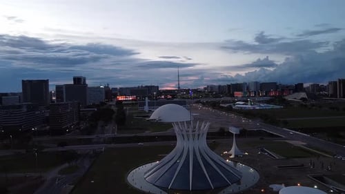 Esplanada e Catedral de Brasília