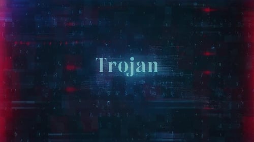 Trojan Word Related To Errors And Hacking Incidents In The Context Of Cybersecurity And Technology