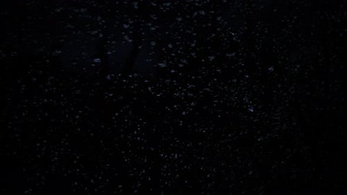 Close Up Of Raindrops On The Glass 1