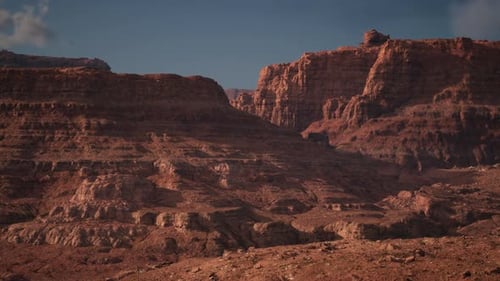 Scenic View of Sunrise in Grand Canyon National Park