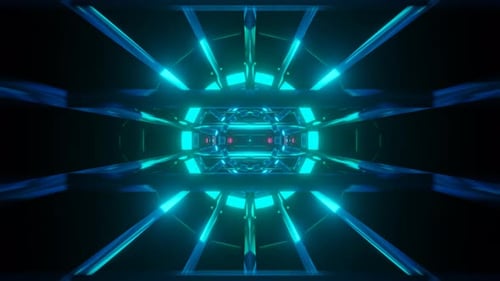 VJ Loop Featuring Surreal Futuristic Visuals with Flashing Hypnotic and Trippy Elements