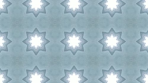 Abstract Geometric Kaleidoscope Pattern Dynamic Loop Background