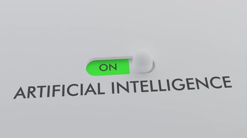 Switching on the ARTIFICIAL INTELLIGENCE switch