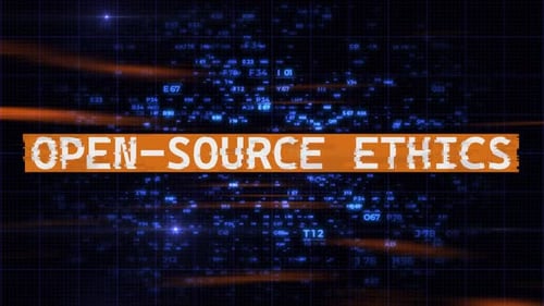 Futuristic Digital Glitch Text Reveal Opener