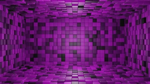 Zimmer Purple Cubes