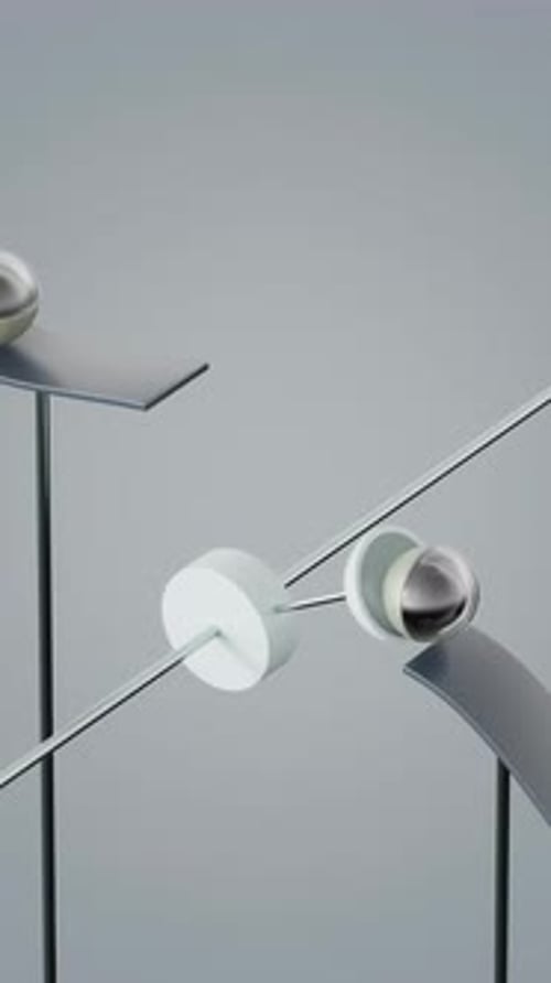 Marbles Path 3D-Schleifenanimation