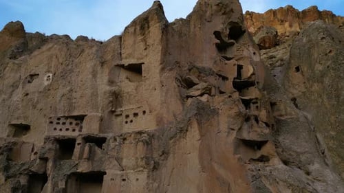 Unique Rock Formations in Cappadocia, Turkey