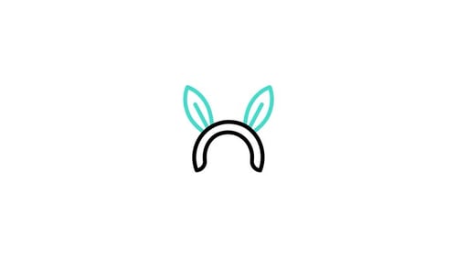 Animiertes Stirnband-Symbol