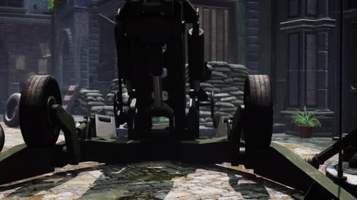 Cannon Gun in the City