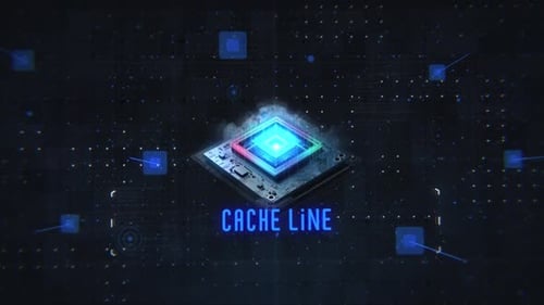 Dynamic Glitch Technology Logo Reveal Intro