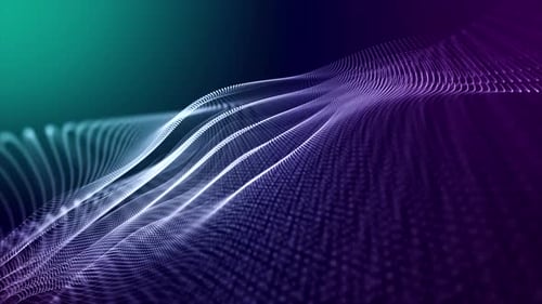 Partikelwellen-Hintergrund V4