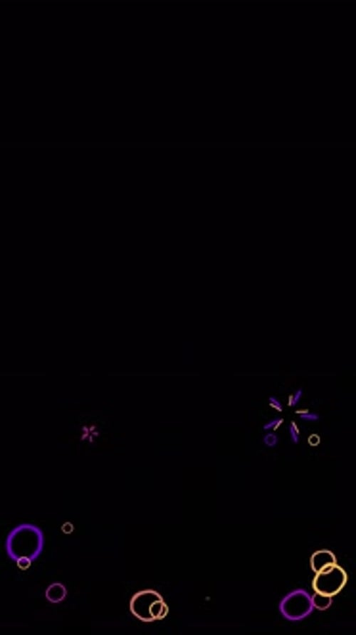 Fun Colorful Large Bubble Popping Background Loop