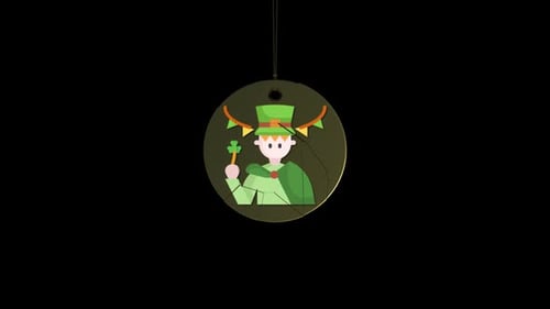 Saint Patrick Alpha Background