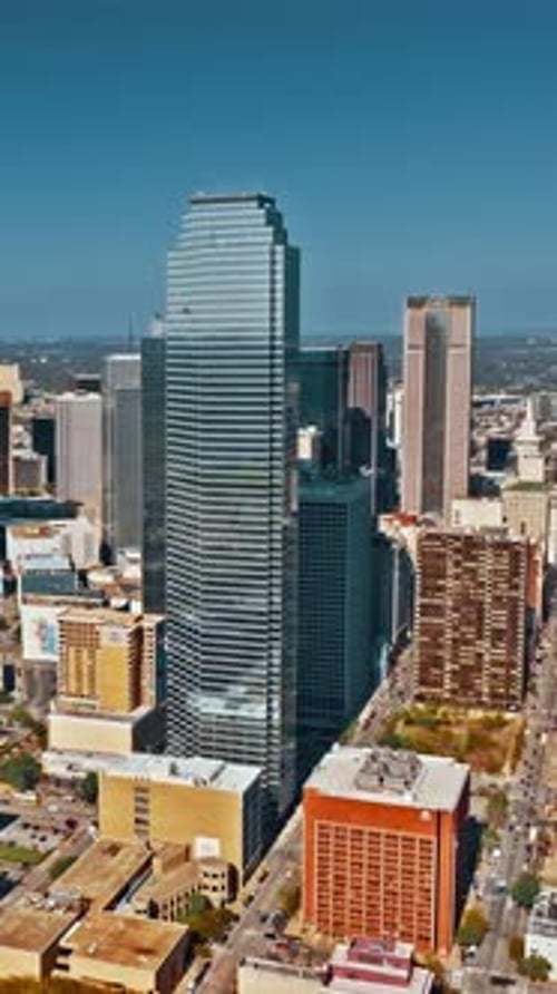 Dallas skyline showcases modern architecture and urban life
