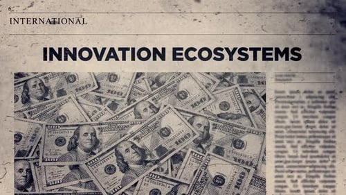 Innovation Ecosystems Trendy Newspaper Headline Titles Economy