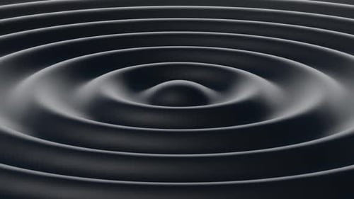 black 3d wavy rippled shape background