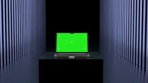 Laptop Opener With Green Screen