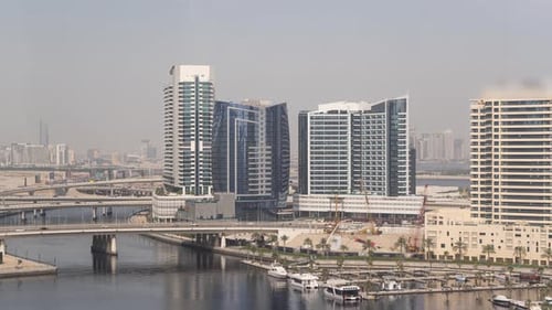 Business Bay, Dubai, UAE TimeLapse