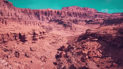 Geological Documentation of Canyon Floor and Terrace Systems