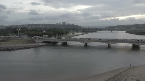 River, Bridges, City