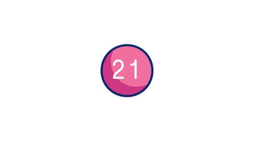 Twentyone Animated Icon