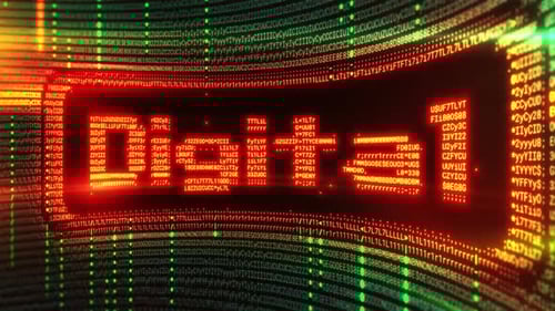 A Digital Concept That Emerges From the Flow of Computer Code Data