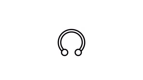 Piercing Animated Icon With Alpha Channel, Elements Motion Graphics ft ...