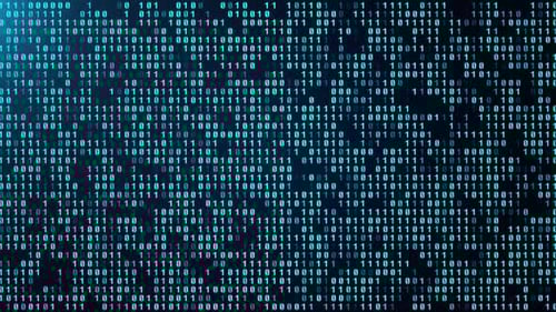 Código binario del algoritmo de movimiento de dígitos