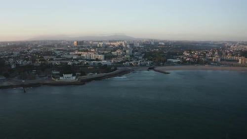 moving in order to the beach in santo amaro over sea