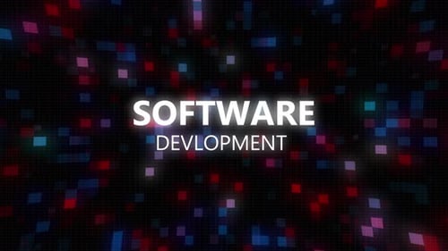 Software development Text Animation