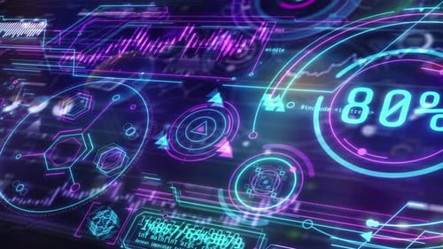 Movement Of A Data Array In Virtual Space