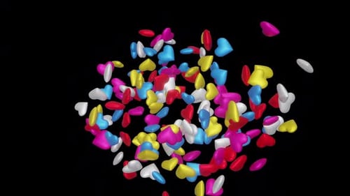 Colorful Heart Hd