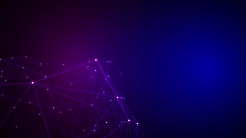 Colorful Plexus Network Interface Background Loop V6