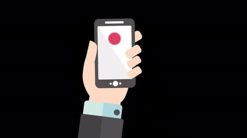 Cartoon-Vorlieben und Abneigungen auf dem Telefon Alpha Channel 4K