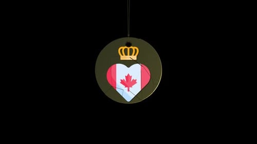 Victoria Day Icons Animation