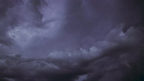 Lila Violett Magenta Bewölkter Himmel